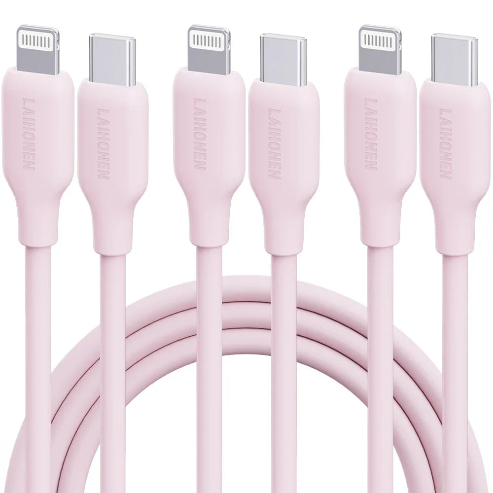 Silicone Lightning Fast Charge Cable