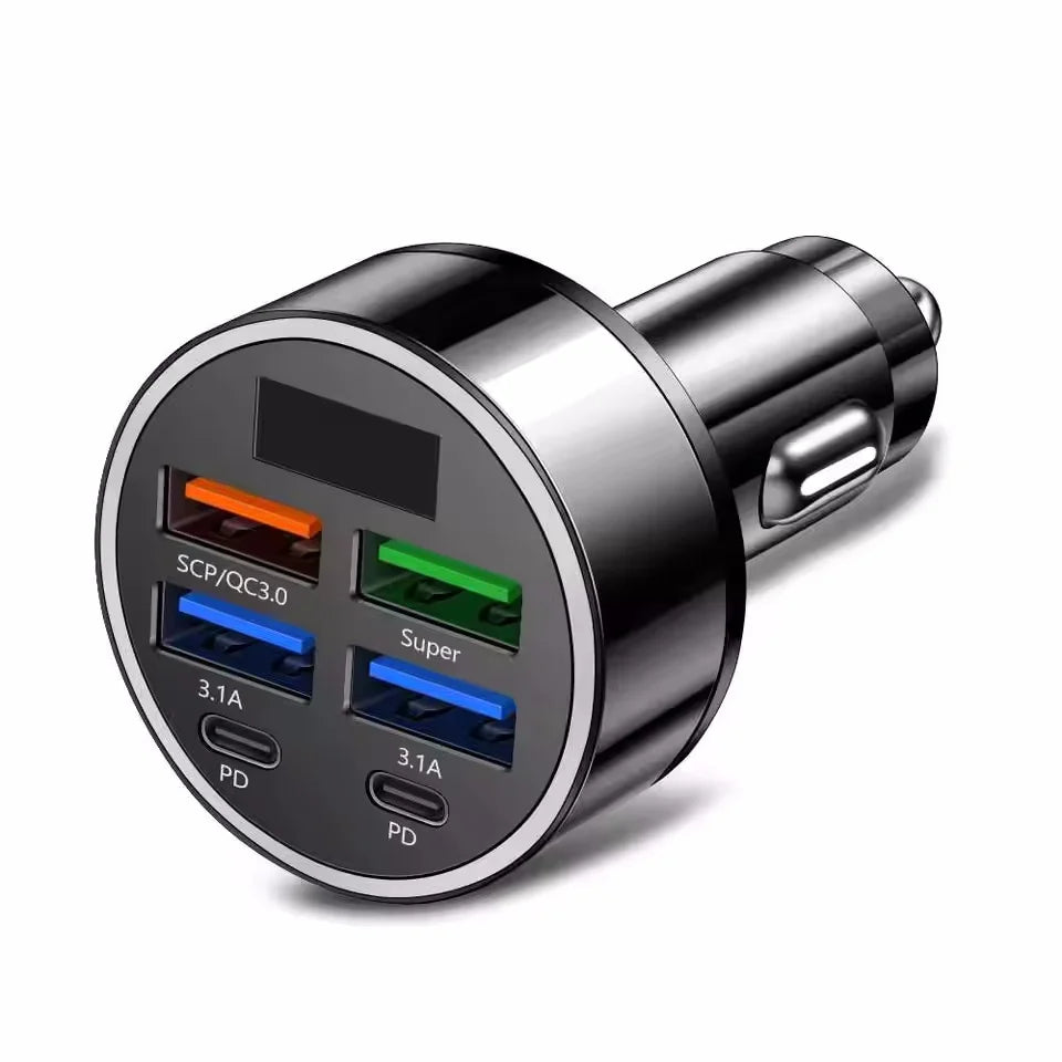 Tidesmit 60W PD 3.0 Dual Port USB C Wireless Charging Station