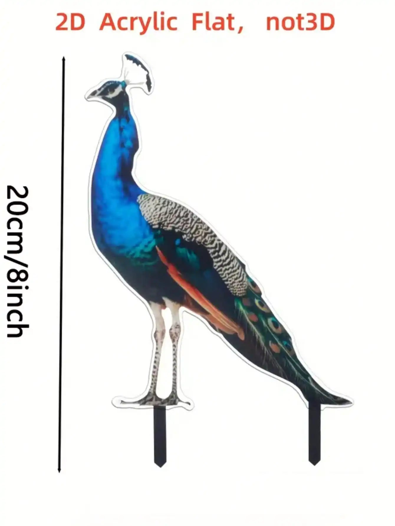 PeacockGlow™ Garden Light 🦚✨ — Solar-Powered Yard Elegance