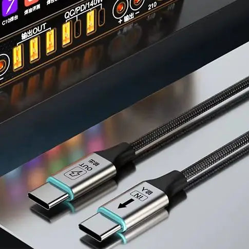 I2C Turbo TU2 TU1 1.2 Meters 120W 65W High Power Universal Flash Fast Charging Cable for IOS Android Mobile Phones Repair