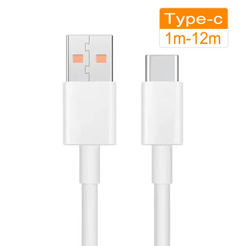 5m/8m/10m/12mextra long USB Type C charging cable fast charging cable data cable for Samsung Xiaomi Huawei Android phone univers