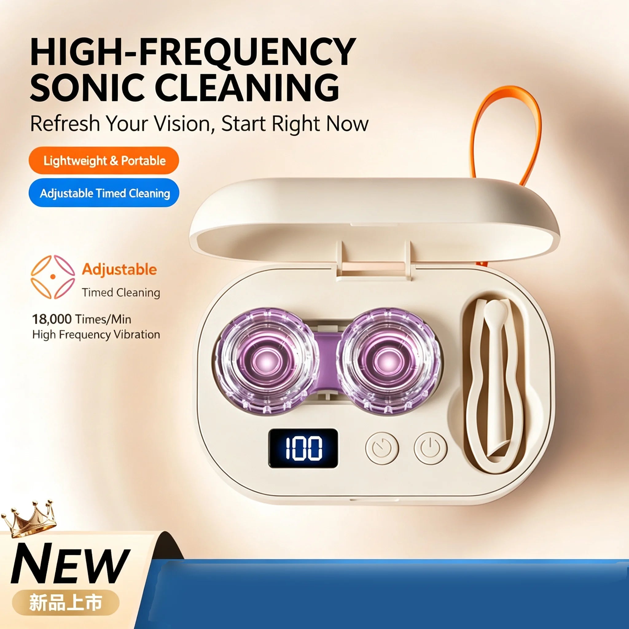 LensFresh™ Cleaner 👁️✨ — Crystal-Clear Lenses Anywhere