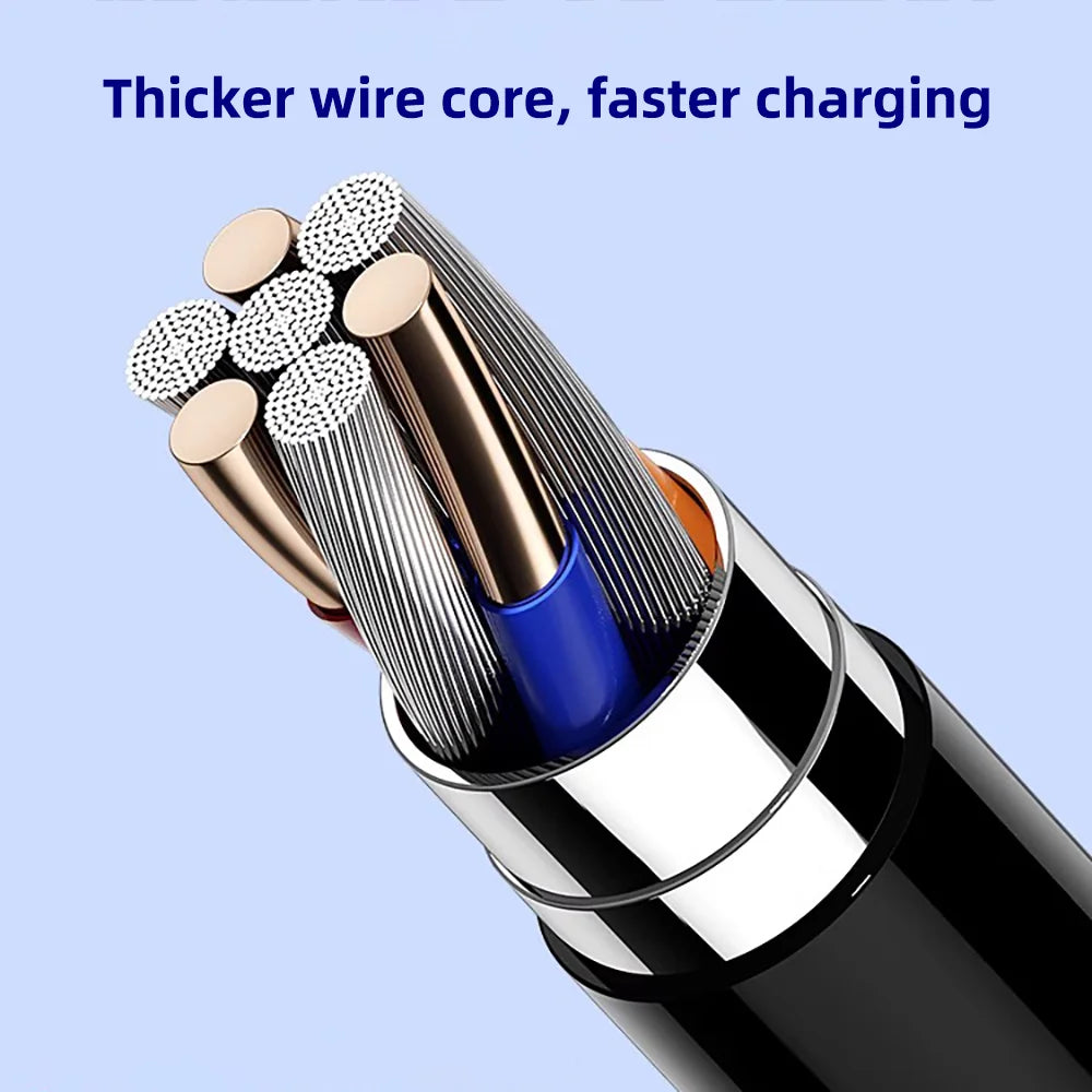 10Pcs PD 100W USB Type C to C Fast Charge Cable for Samsung Galaxy S22 S23 S24 S25 Plus Note Ultra A53 A54 Charging Data Cable