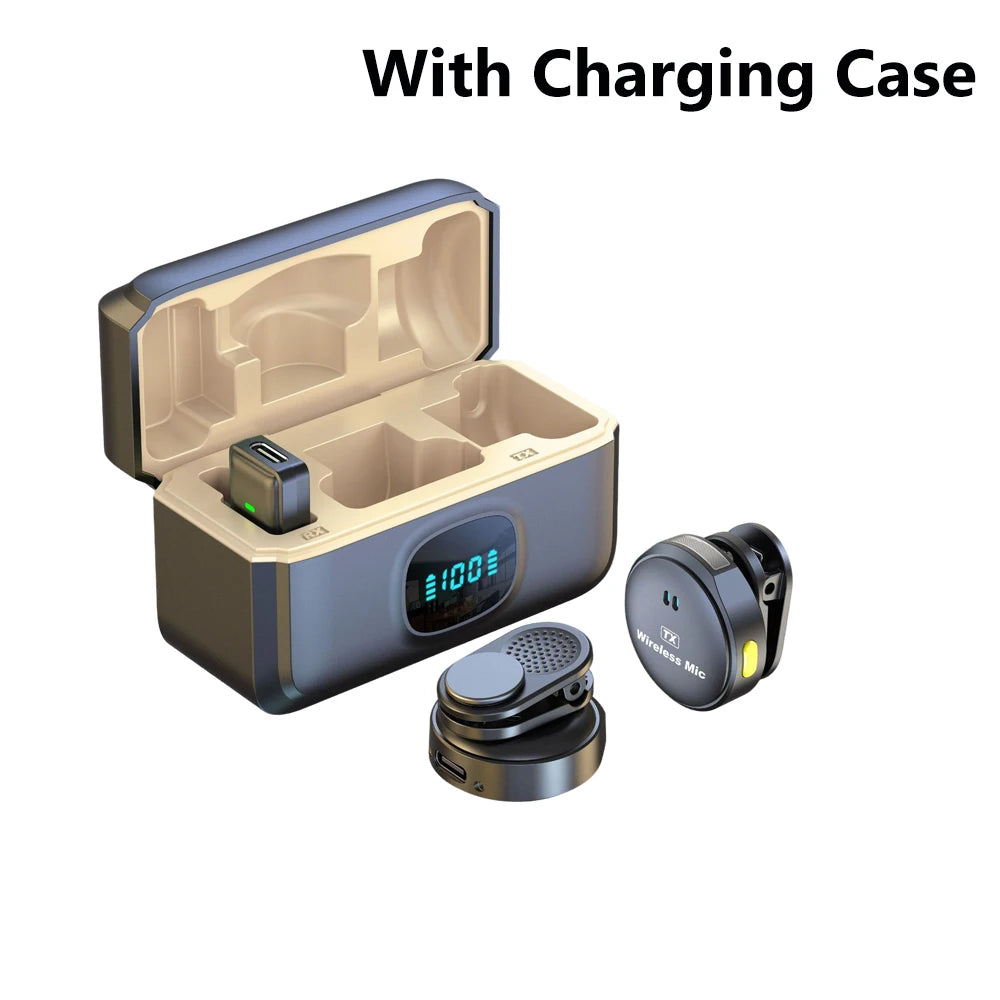 EchoPro™ Lavalier Mic 🔋🎧 — Charge, Clip & Create