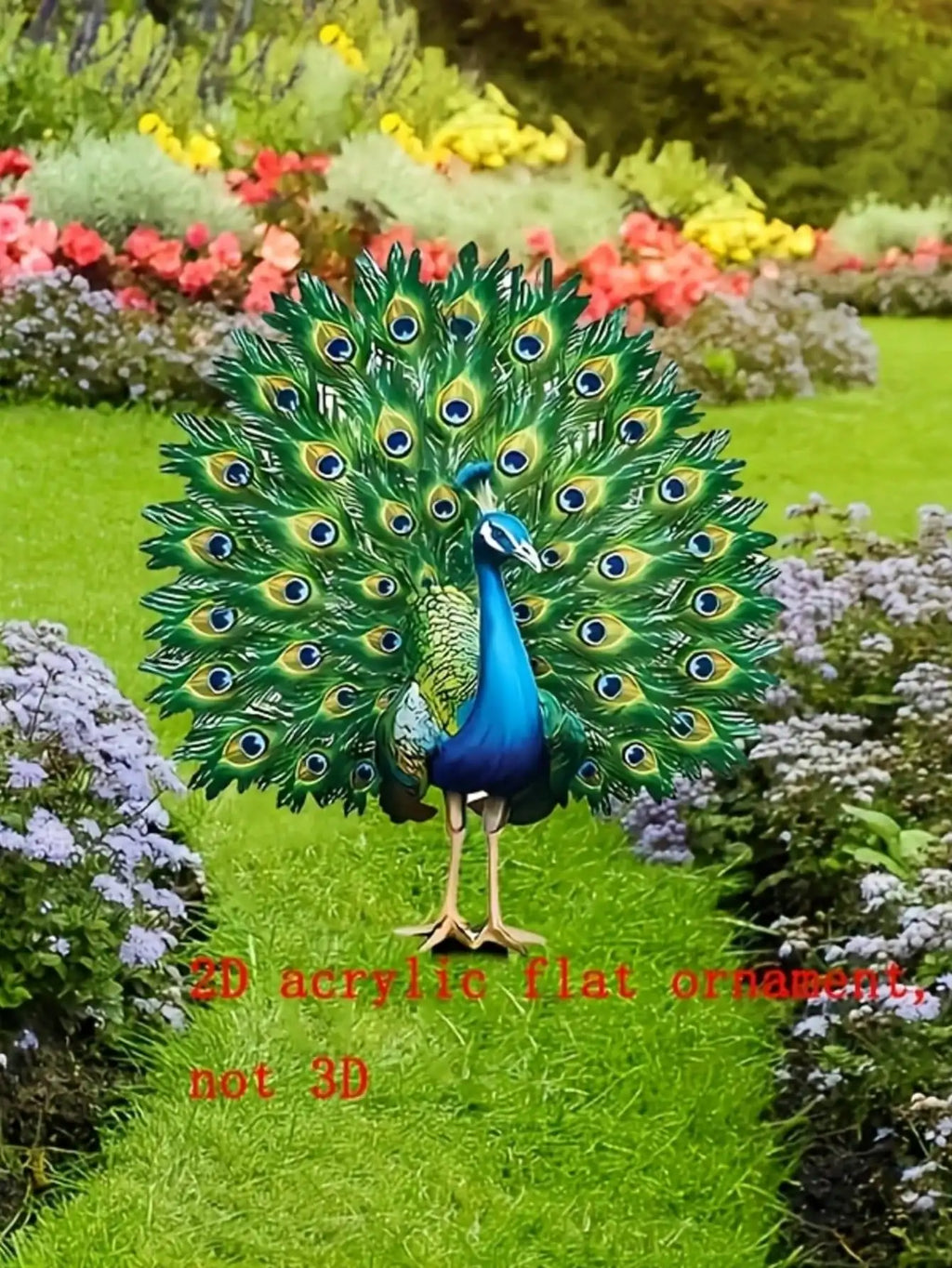 PeacockGlow™ Garden Light 🦚✨ — Solar-Powered Yard Elegance