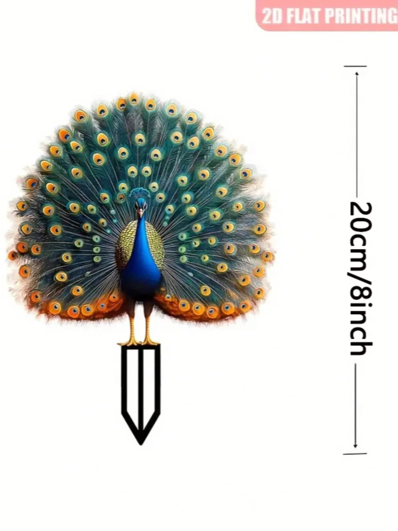 PeacockGlow™ Garden Light 🦚✨ — Solar-Powered Yard Elegance